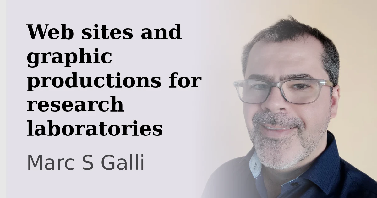 Historical note — Web sites and graphic productions for various labs at ICMC-USP